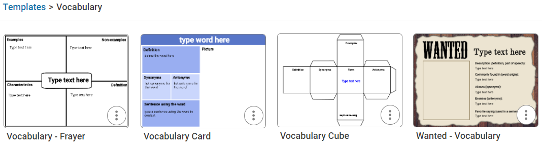 Vocabulary Four-Square Template  Vocabulary, Stem teacher, Four square
